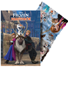Frozen þrautabók 2 og Frozen höfuðskjól!
